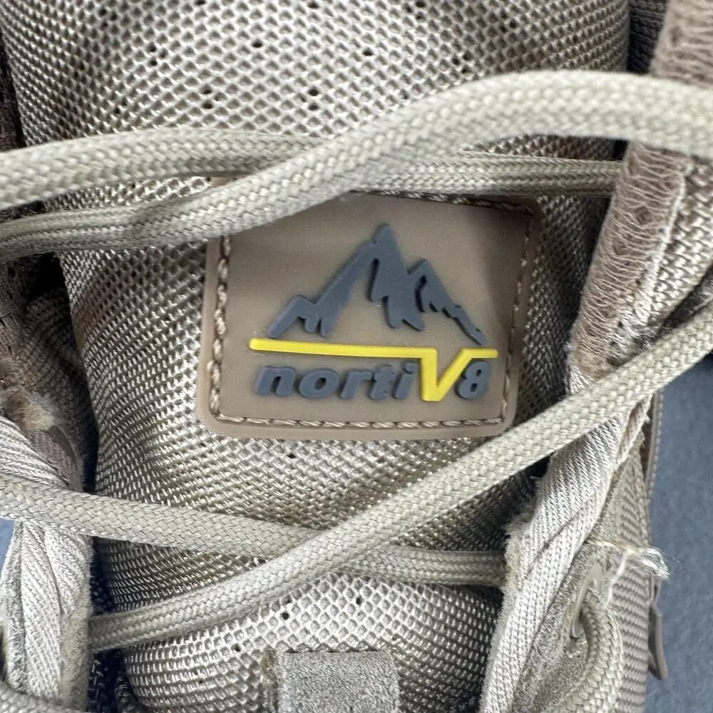 NORTIV 8 Mens 12 Tan Tactical Military Combat Work Hiking Boots A2BBVEEY